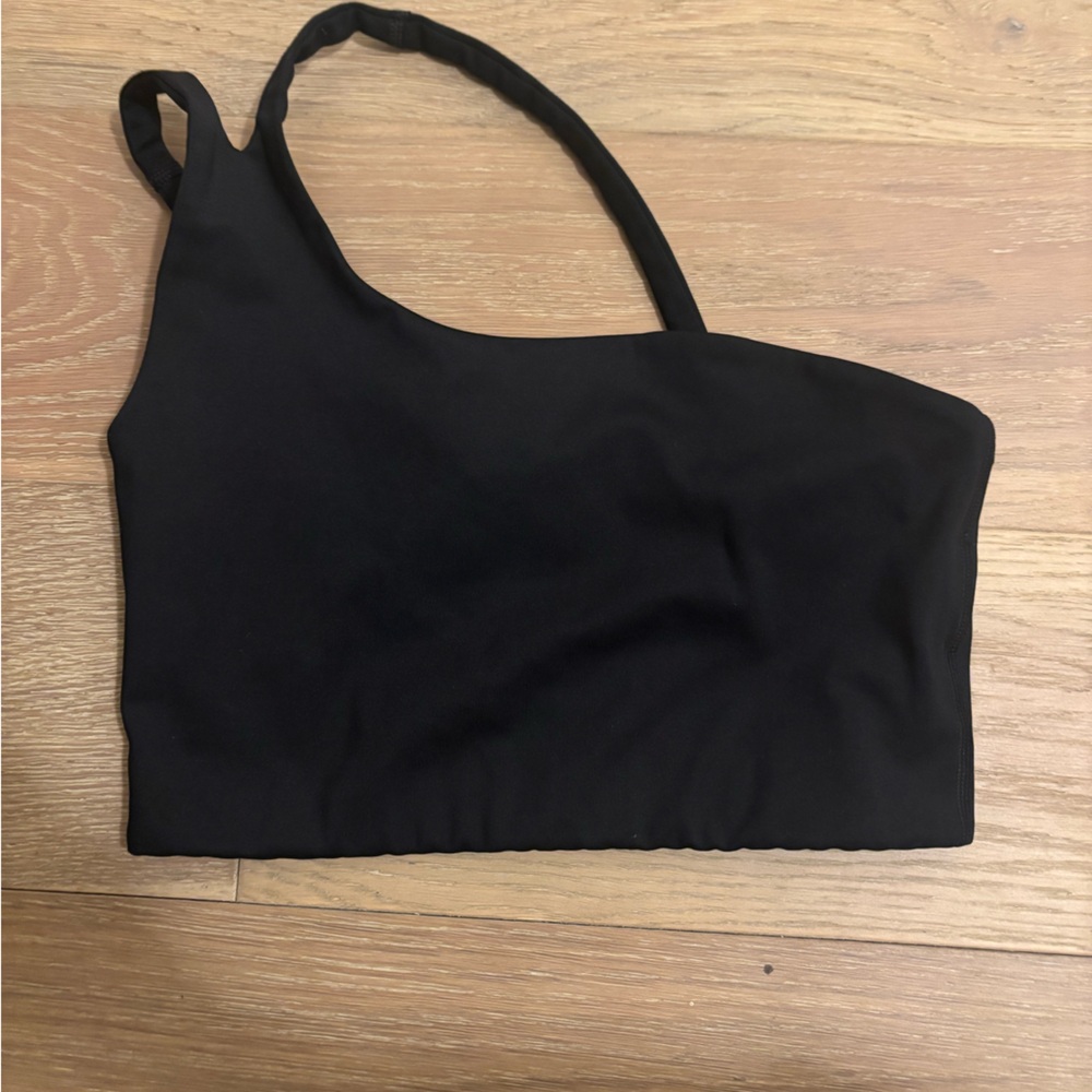 Girlfriend collective uma one shoulder sports bra